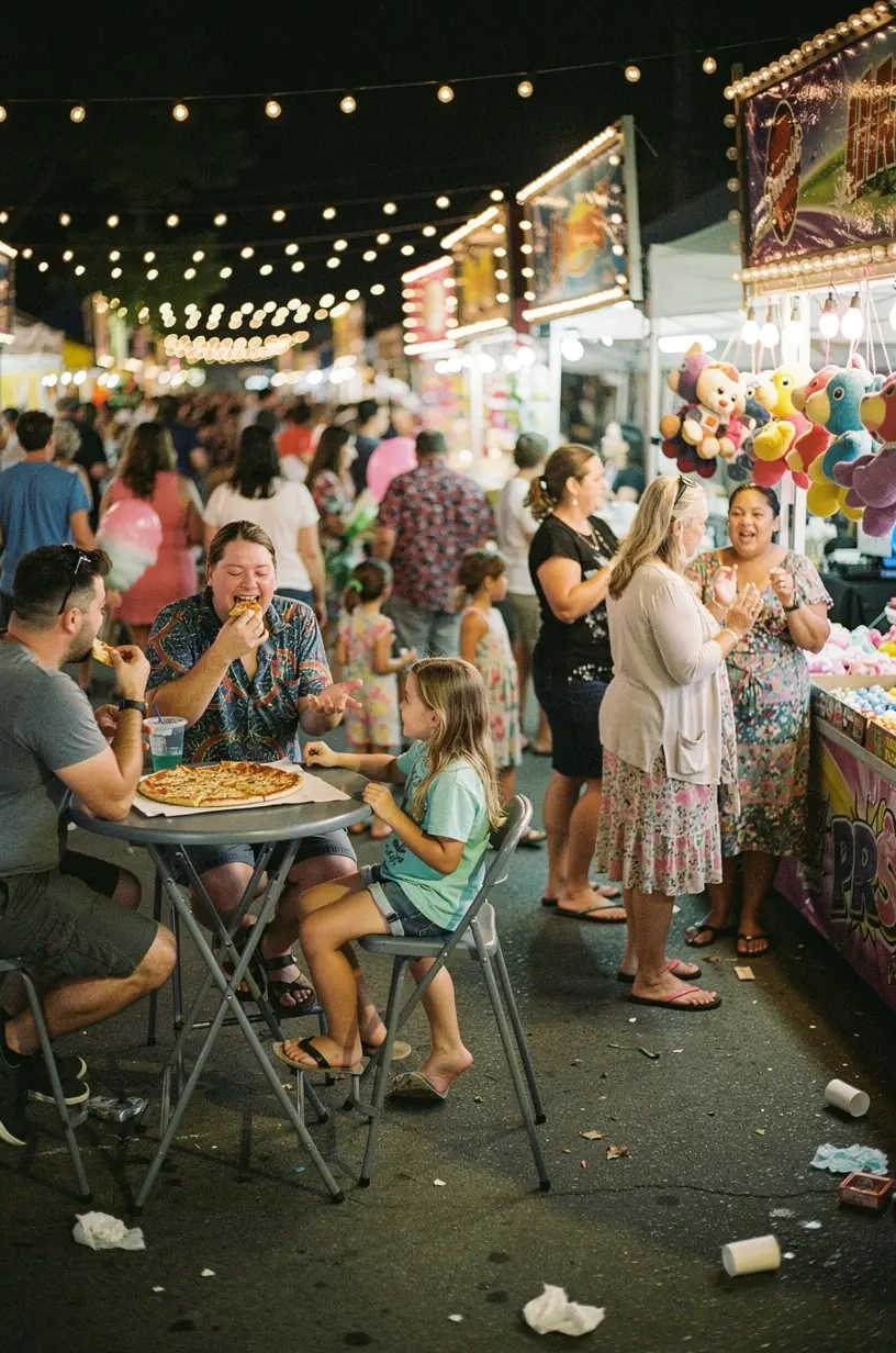 Urban dancers expressing joy and connection in nightlife